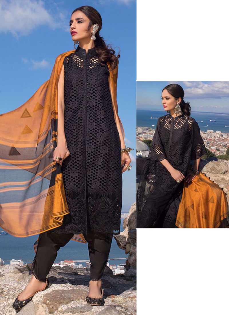 Zainab Chottani Saniya Trendz Chikankari Cotton Pkaistani Suits Collection Catalog